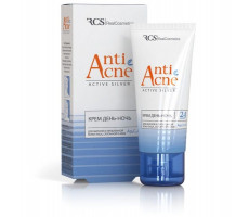 РКС АНТИ-АКНЕ КРЕМ ДЕНЬ-НОЧЬ Д/ЖИР. КОЖИ 40МЛ. [RCS] РЕАЛКОСМЕТИК
