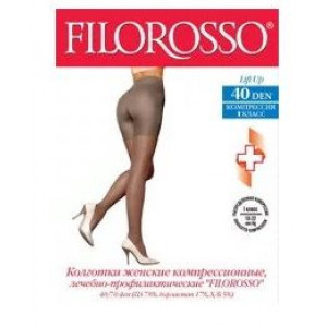 ФИЛОРОССО КОЛГОТКИ А/ЦЕЛЛЮЛИТ. ЛЕЧ.-ПРОФ. 240/70DEN 1КЛ. Р.5 БЕЖ. [FILOROSSO]