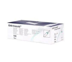 ШПРИЦ БД ЕМЕРАЛД 10МЛ. 3-Х КОМП. ИГЛА 21G 0,8Х40ММ №100 [EMERALD BD]