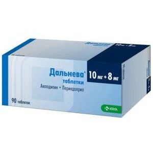ДАЛЬНЕВА 10МГ.+8МГ. №90 ТАБ. ДАЛЬНЕВА 10МГ.+8МГ. №90 ТАБ.