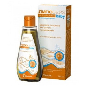 ЛИПОБЕЙЗ БЕБИ МАСЛО Д/КУПАНИЯ 200МЛ. ЛИПОБЕЙЗ БЕБИ МАСЛО Д/КУПАНИЯ 200МЛ.