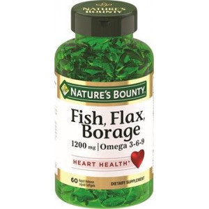 НЕЙЧЕС БАУНТИ ОМЕГА 3-6-9 1200МГ. №60 КАПС. [NATURE'S BOUNTY]