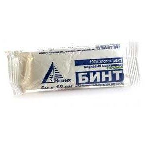 КЛИНСА БИНТ СТЕР. 5МХ10СМ И/У КЛИНСА БИНТ СТЕР. 5МХ10СМ И/У
