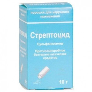 СТРЕПТОЦИД 10Г. №1 ПОР. Д/НАРУЖ.ПРИМ. БАНКА /ЛЕКАРЬ/ СТРЕПТОЦИД 10Г. №1 ПОР. Д/НАРУЖ.ПРИМ. БАНКА /ЛЕКАРЬ/