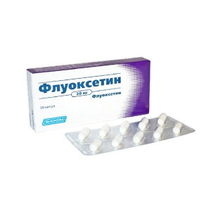 ФЛУОКСЕТИН 20МГ. №20 КАПС. /БИОКОМ/