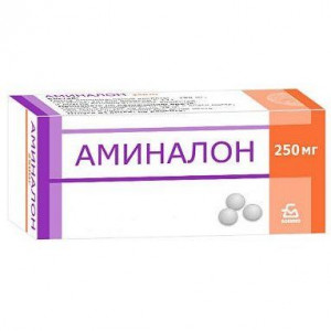 АМИНАЛОН 250МГ. №100 ТАБ. П/О /БОРИСОВСКИЙ/ АМИНАЛОН 250МГ. №100 ТАБ. П/О /БОРИСОВСКИЙ/