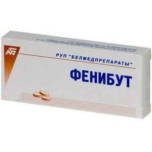 ФЕНИБУТ 250МГ. №20 ТАБ. /БЕЛМЕДПРЕПАРАТЫ/ ФЕНИБУТ 250МГ. №20 ТАБ. /БЕЛМЕДПРЕПАРАТЫ/