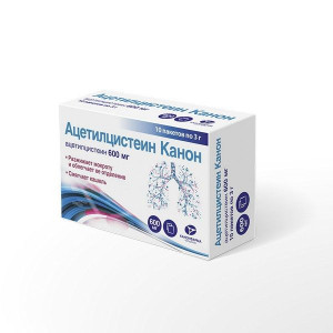 АЦЕТИЛЦИСТЕИН-КАНОН 600МГ. 3Г. №10 ГРАН. Д/Р-РА Д/ПРИЕМА ВНУТРЬ ПАК. /КАНОНФАРМА/ АЦЕТИЛЦИСТЕИН-КАНОН 600МГ. 3Г. №10 ГРАН. Д/Р-РА Д/ПРИЕМА ВНУТРЬ ПАК. /КАНОНФАРМА/