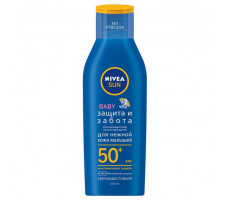 НИВЕЯ САН ЛОСЬОН СОЛНЦЕЗАЩ. Д/ДЕТ. SPF-50 200МЛ. [NIVEA]