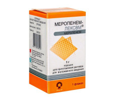 МЕРОПЕНЕМ-ЛЕКСВМ 1Г. №1 ПОР. Д/Р-РА Д/В/В ФЛ. /ПРОТЕК-СВМ/