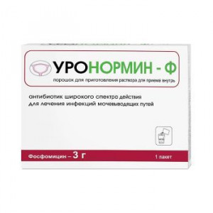 УРОНОРМИН-Ф 3Г. 8Г. №1 ПОР. Д/Р-РА ВНУТРЬ ПАК. УРОНОРМИН-Ф 3Г. 8Г. №1 ПОР. Д/Р-РА ВНУТРЬ ПАК.