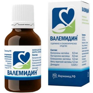 ВАЛЕМИДИН 25МЛ. КАПЛИ Д/ПРИЕМА ВНУТРЬ ФЛ. ВАЛЕМИДИН 25МЛ. КАПЛИ Д/ПРИЕМА ВНУТРЬ ФЛ.