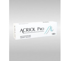 АКРИОЛ ПРО 2,5%+2,5% 100Г. №1 КРЕМ Д/МЕСТ. И НАРУЖ.ПРИМ. ТУБА