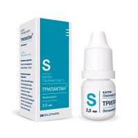 ТРИЛАКТАН 0,005% 2,5МГ. №1 ГЛ.КАПЛИ ФЛ./КАП. /СОЛОФАРМ/