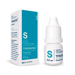 ТРИЛАКТАН 0,005% 2,5МГ. №1 ГЛ.КАПЛИ ФЛ./КАП. /СОЛОФАРМ/ ТРИЛАКТАН 0,005% 2,5МГ. №1 ГЛ.КАПЛИ ФЛ./КАП. /СОЛОФАРМ/