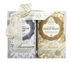 НЕСТИ ДАНТЕ МЫЛО НАБОР ЮБИЛЕЙНОЕ (ЗОЛ.+ПЛАТИН.) 250Г. №2 [NESTI DANTE]