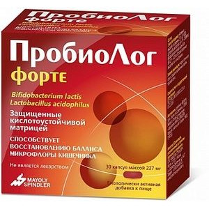 ПРОБИОЛОГ ФОРТЕ 227МГ. №30 КАПС. ПРОБИОЛОГ ФОРТЕ 227МГ. №30 КАПС.