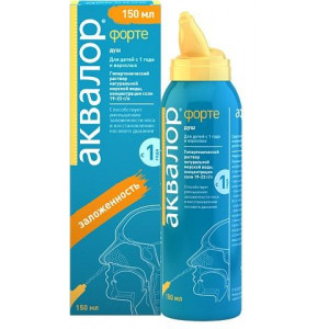 АКВАЛОР ФОРТЕ DUO 150МЛ. НАЗАЛ.СПРЕЙ АКВАЛОР ФОРТЕ DUO 150МЛ. НАЗАЛ.СПРЕЙ