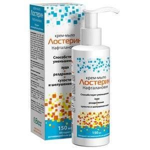 ЛОСТЕРИН КРЕМ-МЫЛО НАФТАЛАНОВОЕ 150МЛ.