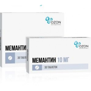 МЕМАНТИН 20МГ. №30 ТАБ. П/П/О /АТОЛЛ/ОЗОН/ МЕМАНТИН 20МГ. №30 ТАБ. П/П/О /АТОЛЛ/ОЗОН/