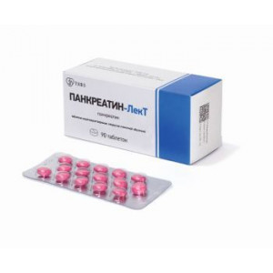 ПАНКРЕАТИН-ЛЕКТ №90 ТАБ.КШ/РАСТВ. П/О /ТЮМЕНСКИЙ/ ПАНКРЕАТИН-ЛЕКТ №90 ТАБ.КШ/РАСТВ. П/О /ТЮМЕНСКИЙ/