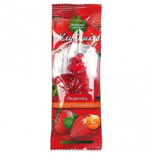 АЗБУКА ЗДОРОВЬЯ ЛЕДЕНЦЫ КЛУБНИКА 17Г. АЗБУКА ЗДОРОВЬЯ ЛЕДЕНЦЫ КЛУБНИКА 17Г.