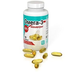 ОМЕГА-3 60% 1000МГ. №90 КАПС. /РЕАЛКАПС/ ОМЕГА-3 60% 1000МГ. №90 КАПС. /РЕАЛКАПС/