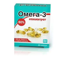 ОМЕГА-3 60% 1000МГ. №80 КАПС. /РЕАЛКАПС/