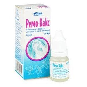 РЕМО-ВАКС 10МЛ. УШНЫЕ КАПЛИ ФЛ. РЕМО-ВАКС 10МЛ. УШНЫЕ КАПЛИ ФЛ.