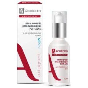 АХРОМИН ANTI-PIGMENT КРЕМ ОТБЕЛ. НОЧНОЙ Д/ЛИЦА Д/ПРОБЛ. КОЖИ 50МЛ. [ACHROMIN]