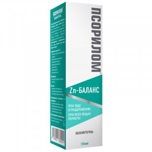 ПСОРИЛОМ ШАМПУНЬ ЦИНК-БАЛАНС П/ЗУДА И РАЗДРАЖЕНИЯ 150МЛ.