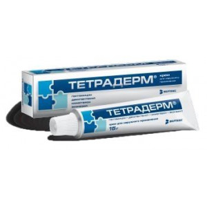 ТЕТРАДЕРМ 15Г. КРЕМ Д/НАРУЖ.ПРИМ. ТУБА ТЕТРАДЕРМ 15Г. КРЕМ Д/НАРУЖ.ПРИМ. ТУБА