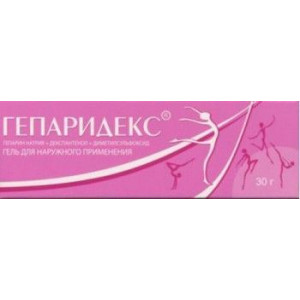 ГЕПАРИДЕКС 30Г. ГЕЛЬ Д/НАРУЖ.ПРИМ. ТУБА /ТАТХИМФАРМ/ ГЕПАРИДЕКС 30Г. ГЕЛЬ Д/НАРУЖ.ПРИМ. ТУБА /ТАТХИМФАРМ/