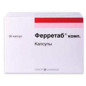 ФЕРРЕТАБ КОМП №30 КАПС.ПРОЛОНГ. ФЕРРЕТАБ КОМП №30 КАПС.ПРОЛОНГ.