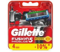ЖИЛЛЕТ КАССЕТЫ ФЬЮЖН ПРОГЛАЙД ПАУВЕР №4 [GILLETTE]