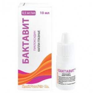 БАКТАВИТ 0,5МГ/МЛ. 10МЛ. ГЛ.КАПЛИ ФЛ./КАП. БАКТАВИТ 0,5МГ/МЛ. 10МЛ. ГЛ.КАПЛИ ФЛ./КАП.