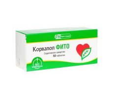 КОРВАЛОЛ ФИТО №50 ТАБ.