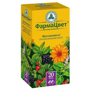 СБОР УРОЛОГИЧЕСКИЙ 2Г. №20 ПАК. (ФИТОНЕФРОЛ) /КРАСНОГОРСК/ СБОР УРОЛОГИЧЕСКИЙ 2Г. №20 ПАК. (ФИТОНЕФРОЛ) /КРАСНОГОРСК/