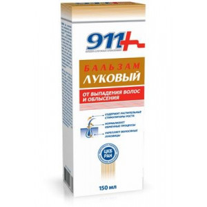 911-БАЛЬЗАМ ЛУКОВЫЙ П/ВЫПАДЕНИЯ И ОБЛЫСЕНИЯ ВОЛОС 150МЛ. 911-БАЛЬЗАМ ЛУКОВЫЙ П/ВЫПАДЕНИЯ И ОБЛЫСЕНИЯ ВОЛОС 150МЛ.