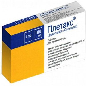 ПЛЕТАКС 100МГ. №60 ТАБ. ПЛЕТАКС 100МГ. №60 ТАБ.