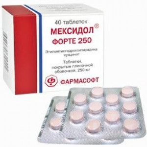 МЕКСИДОЛ ФОРТЕ 250МГ. №40 ТАБ. П/П/О /ФАРМАСОФТ/ЗИО ЗДОРОВЬЕ/ МЕКСИДОЛ ФОРТЕ 250МГ. №40 ТАБ. П/П/О /ФАРМАСОФТ/ЗИО ЗДОРОВЬЕ/