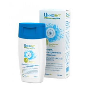 ЦИНОВИТ ШАМПУНЬ Д/ЕЖЕДНЕВ.ПРИМЕНЕНИЯ П/ПЕРХОТИ 150МЛ. ЦИНОВИТ ШАМПУНЬ Д/ЕЖЕДНЕВ.ПРИМЕНЕНИЯ П/ПЕРХОТИ 150МЛ.
