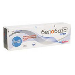 БЕЛОБАЗА ЦИНК КРЕМ 40Г. БЕЛОБАЗА ЦИНК КРЕМ 40Г.