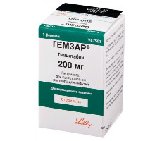 ГЕМЗАР 200МГ. №1 ЛИОФ. Д/Р-РА Д/ИНФ. ФЛ. /ЭЛИ ЛИЛЛИ/