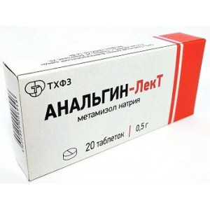 АНАЛЬГИН-ЛЕКТ 500МГ. №20 ТАБ. /ТЮМЕНСКИЙ/ АНАЛЬГИН-ЛЕКТ 500МГ. №20 ТАБ. /ТЮМЕНСКИЙ/