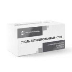 УГОЛЬ АКТИВИРОВАННЫЙ 250МГ. №50 ТАБ. /УРАЛБИОФАРМ/ УГОЛЬ АКТИВИРОВАННЫЙ 250МГ. №50 ТАБ. /УРАЛБИОФАРМ/