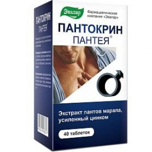 ПАНТОКРИН ПАНТЕЯ 230МГ. №40 ТАБ. /ЭВАЛАР/ ПАНТОКРИН ПАНТЕЯ 230МГ. №40 ТАБ. /ЭВАЛАР/