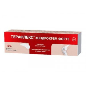 ТЕРАФЛЕКС ХОНДРОКРЕМ ФОРТЕ 1%+5% 50Г. КРЕМ Д/НАРУЖ.ПРИМ. ТУБА