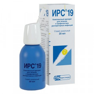 ИРС-19 60ДОЗ 20МЛ. НАЗАЛ.СПРЕЙ БАЛЛОН ИРС-19 60ДОЗ 20МЛ. НАЗАЛ.СПРЕЙ БАЛЛОН