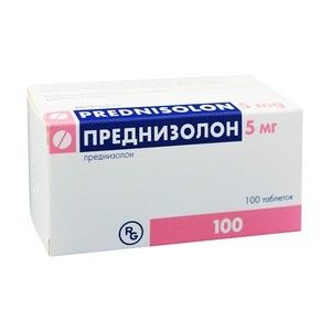 ПРЕДНИЗОЛОН 5МГ. №100 ТАБ. /ГЕДЕОН РИХТЕР/ ПРЕДНИЗОЛОН 5МГ. №100 ТАБ. /ГЕДЕОН РИХТЕР/